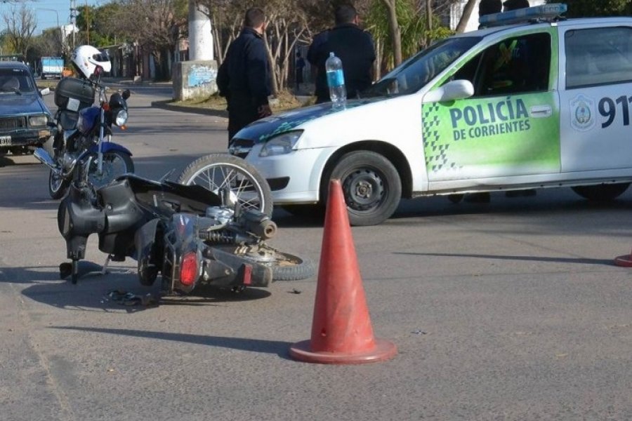 Goya Hombre De A Os Muri Tras Despistar Con Su Moto Corrientes Hoy