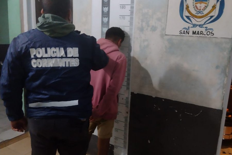 Aprehendido y elementos sustraídos recuperados Policiales