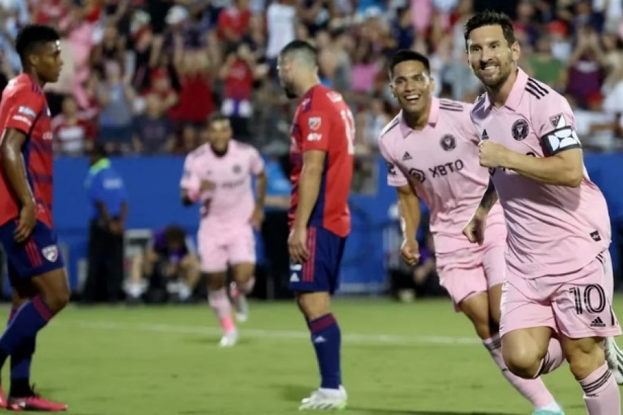 En Un Partidazo Y Con Dos Golazos De Lionel Messi Inter Miami Avanz A