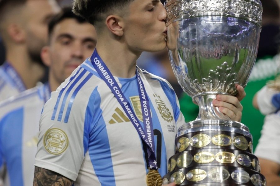 El Sue O Que Garnacho Cumpli Tras Obtener La Copa Am Rica Corrientes Hoy