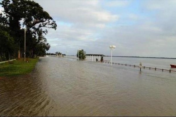 Doce localidades de Corrientes en alerta por las crecidas de los ríos Paraná y Uruguay