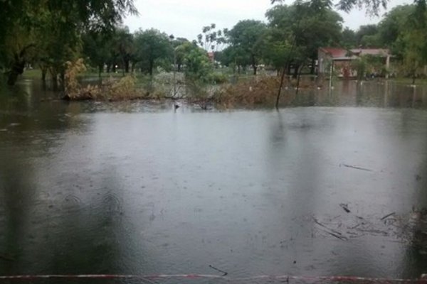 Corrientes: El agua volvió a inundar el parque Cambá Cuá