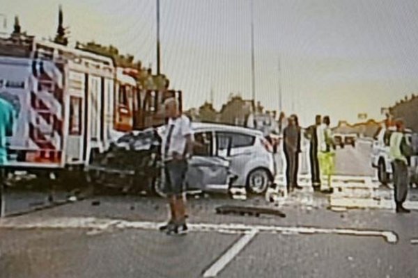 Iba a contramano por la Panamericana, chocó y mató a otra persona