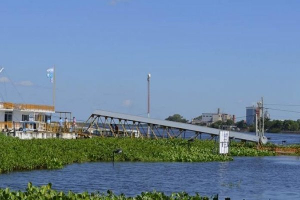 Las aguas del Paraguay bajan lentamente en Formosa y todavía hay 5.000 evacuados