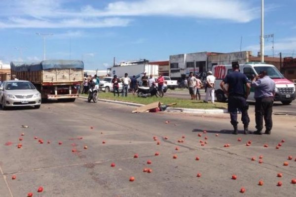 Tragedia en avenida Independencia: Camión cruzó de carril a alta velocidad y mató a un motociclista