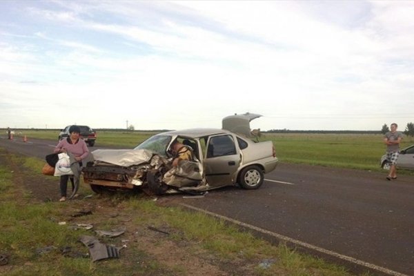 Un automovilista falleció luego de protagonizar un choque frontal