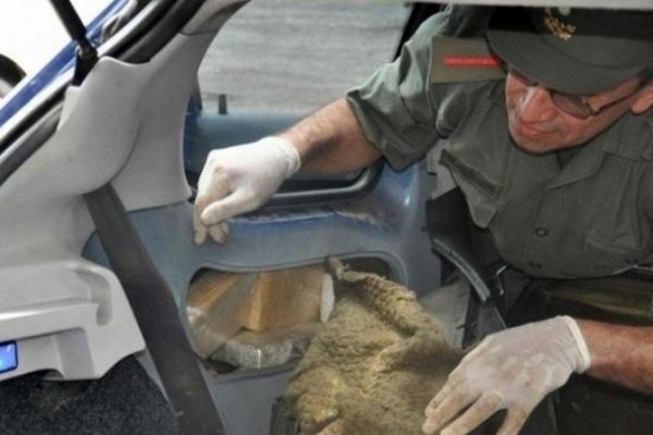 Secuestran 267 kilos de cocaína en un camión que se dirigía al Chaco