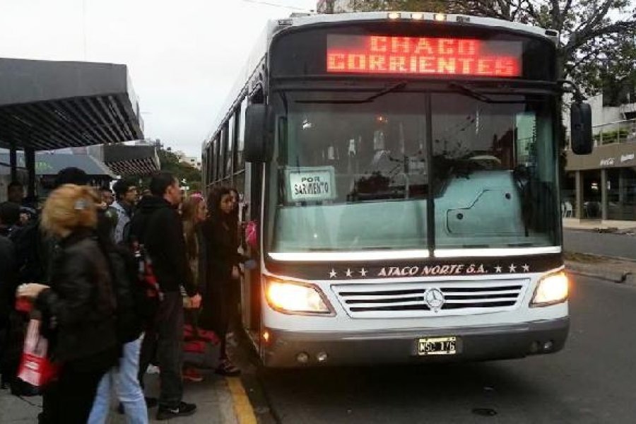 Colectivo Chaco Corrientes cambia su recorrido debido a obras