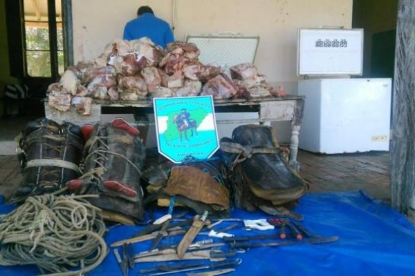 Secuestran 215 kg de carne en descomposición en la localidad de Alvear