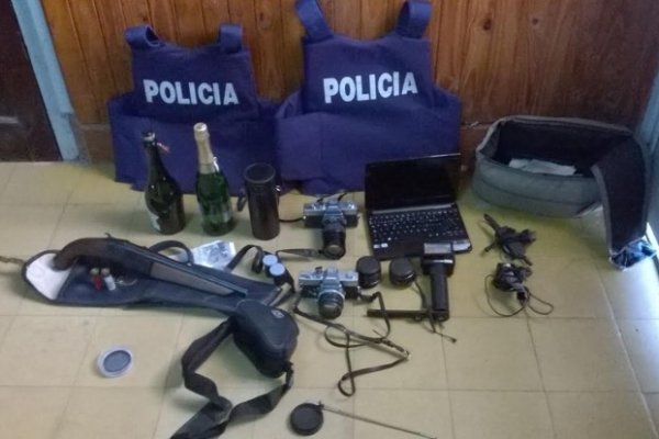 Paso de la Patria: Detienen a ladrón con objetos de valor robados