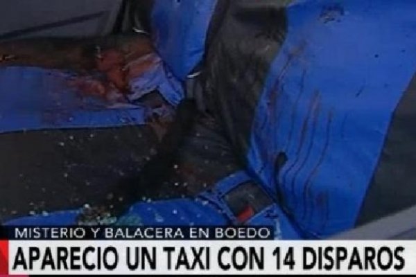 Misterio en Boedo: atacaron a un taxi a balazos y mataron a dos personas