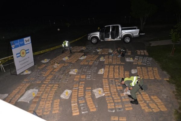 Corrientes: Incautan más de 500 kilos de marihuana en una camioneta