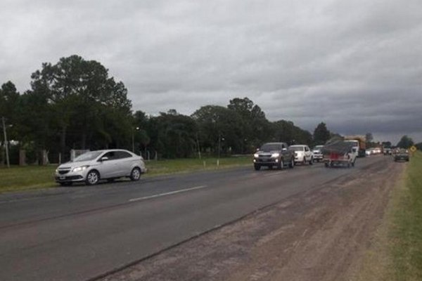 Ruta Nacional 12: Triple accidente de tránsito casi termina en una tragedia cerca del barrio Yecohá