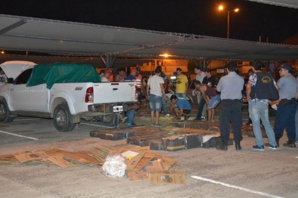 En lo que va del 2016, en la provincia de Corrientes secuestraron más de seis toneladas de drogas