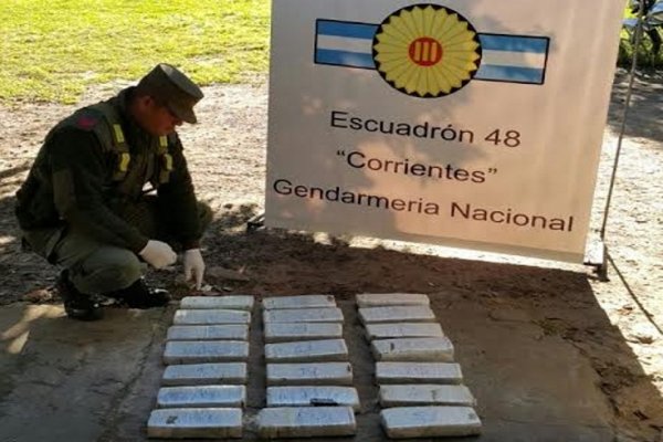 Secuestran 19 kilos de marihuana proveniente de la localidad de Itatí