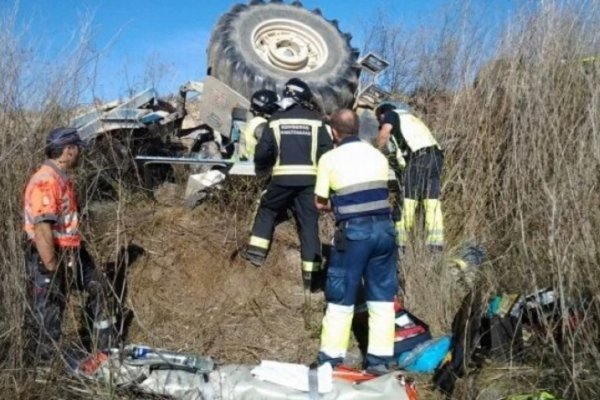 Chaco: Un hombre murió aplastado por su propio tractor