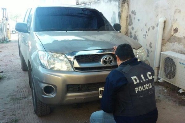 La Policía de Corrientes secuestró una camioneta que era buscada desde febrero por la Federal