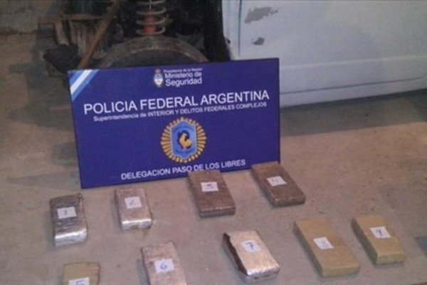 Secuestran marihuana en una casa de Paso de los Libres