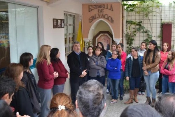 Ortega se reunió con padres del Colegio Sagrado Corazón