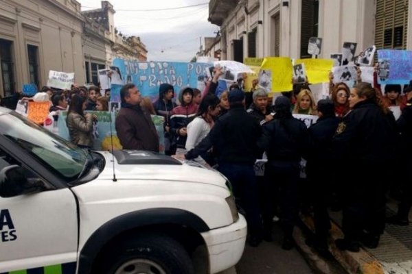 Tensión en el reclamo de Justicia por la muerte de un motociclista