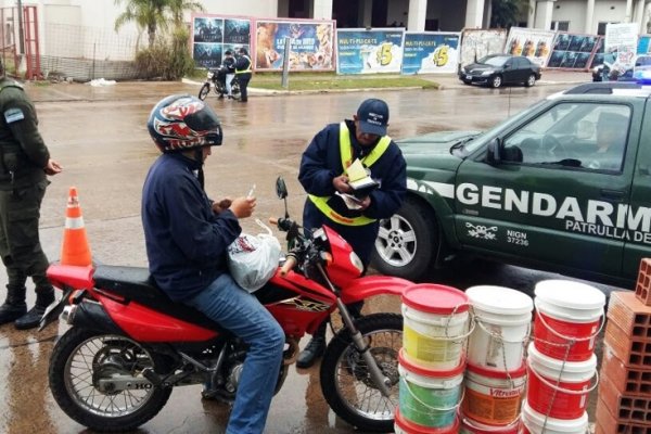 Capital: Gendarmería comenzó con los operativos de Seguridad Vial