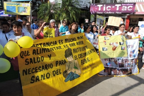 Corrientes conmemorará la Semana Mundial de la Lactancia Materna