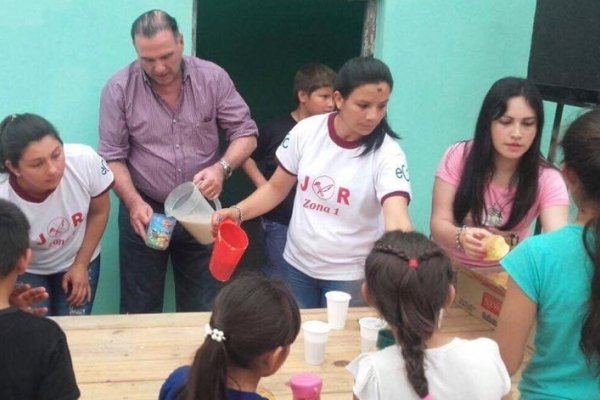 Breard festejó el Día del Niño en la localidad de Berón de Estrada