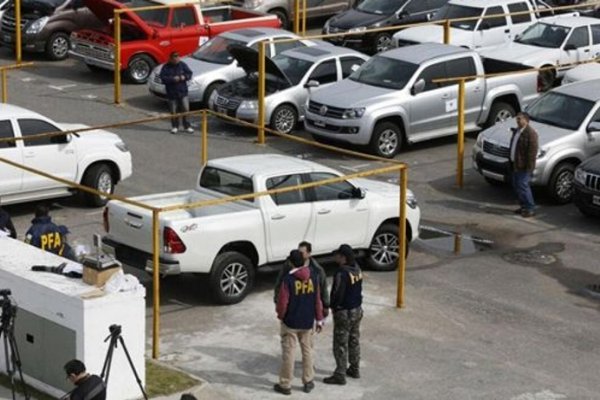 Hay ocho detenidos y más de 250 vehículos secuestrados