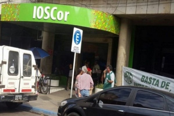 El afiliado del IOSCor sufrirá una semana de paro por reclamos salariales de parte de los empleados