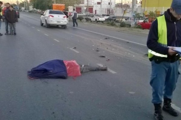 Virasoro: Un hombre murió tras ser embestido por un auto cuando realizaba trabajos en la ruta