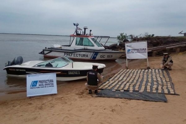 Incautan más de 200 kilos de marihuana en Paso de la Patria