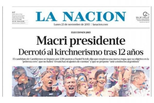 La Nación, el diario más oficialista