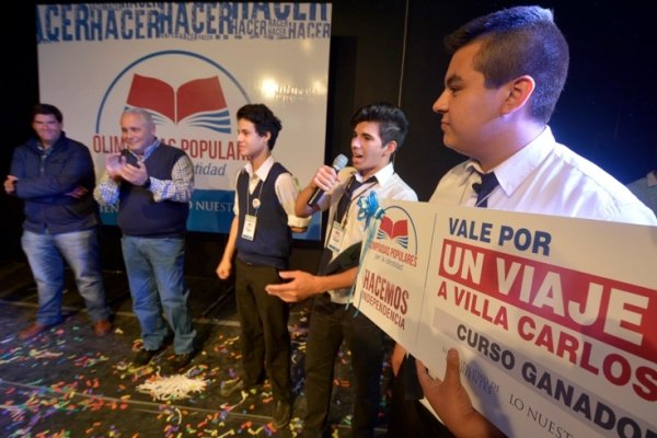 Premian con viaje de egresados a ganadores de las Olimpiadas Populares