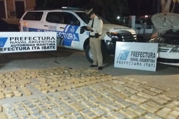 Itatí: Incautaron 148 kilos de marihuana en una camioneta