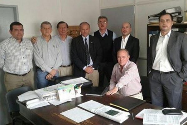 El concejal Emilio Lanari se reunió con referentes provinciales