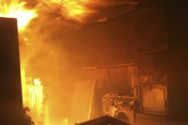 Un hombre murió calcinado en un incendio de vivienda