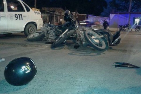 Corrientes: Choque entre dos motos dejó un herido grave