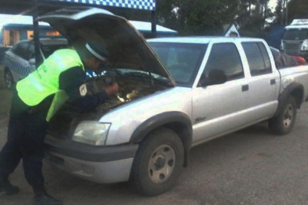 En Entre Ríos secuestran un auto con pedido de captura en Corrientes