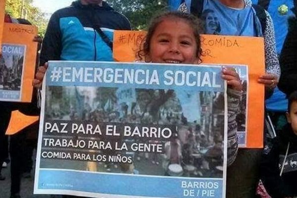 Movimientos correntinos acompañan el reclamo para Declarar la Emergencia Social