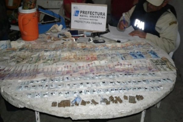 Incautan marihuana y cocaína en Corrientes