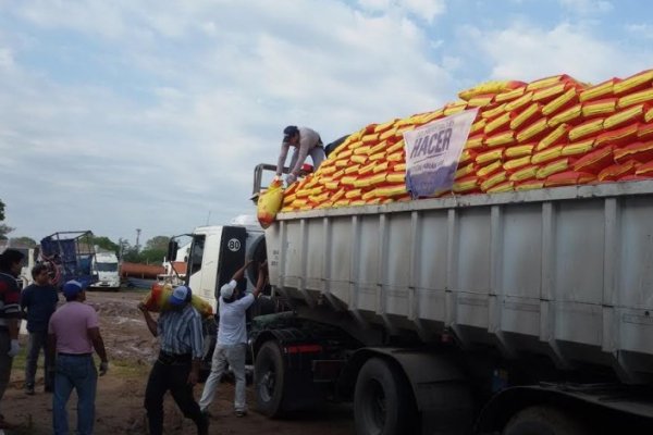 La Comuna invirtió $ 190.000 en la compra de alimento para granjas