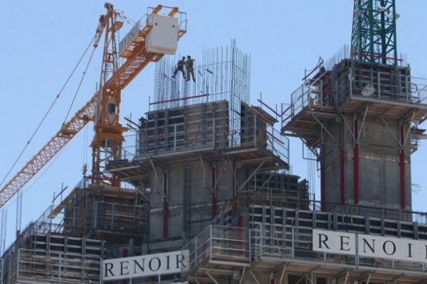 La construcción se desplomó 13,1% en septiembre