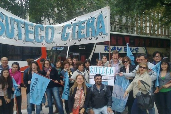 Reclamo docente: SUTECO adhiere a la jornada nacional de lucha