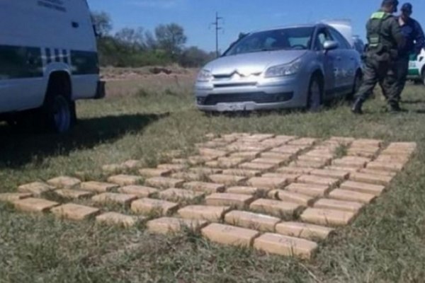 Se trasladaban de Salta hacía el Chaco con 100 kilos de marihuana