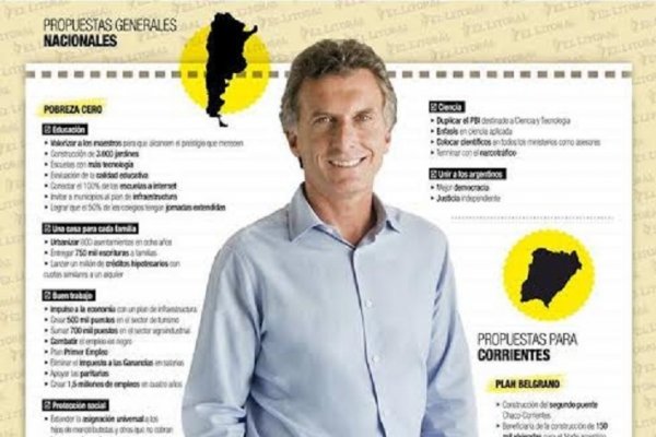 Plan Belgrano: Promesas de Macri para Corrientes