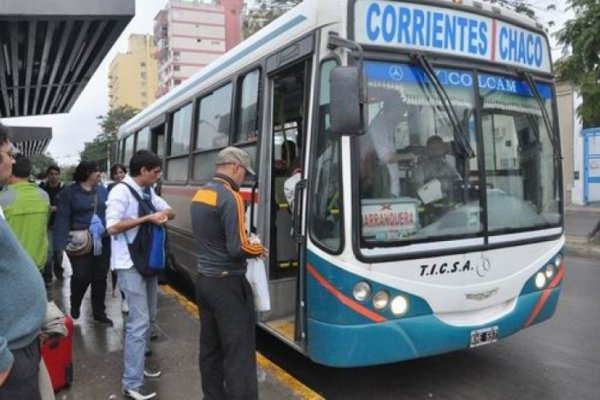 Suspendieron el paro de TICSA y habrá servicio normal del colectivo Chaco-Corrientes