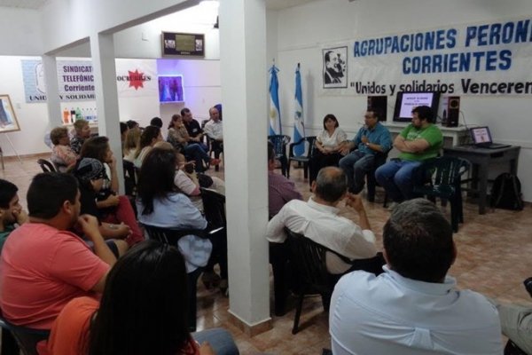 Amplio respaldo de agrupaciones peronistas al pedido sindical de espacios internos del PJ local