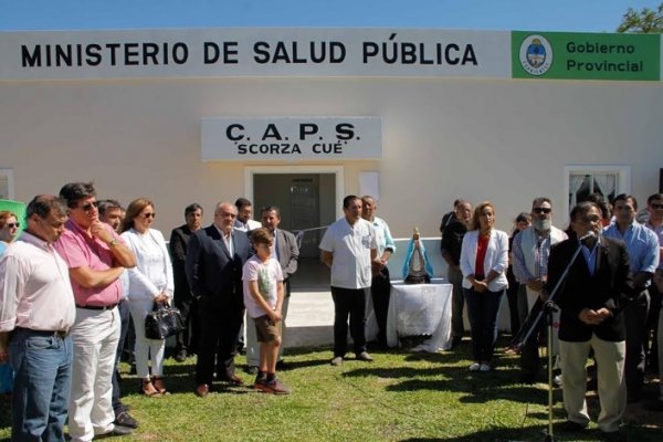 Inauguraron los nuevos edificios de los CAPS de Scorza Cué y Yahapé