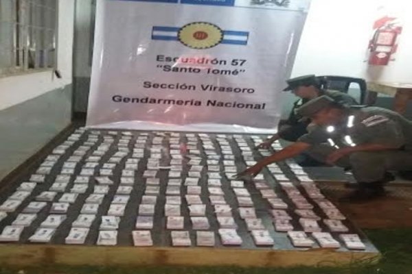 Corrientes: Gendarmería Nacional secuestró una fuerte suma de dinero sin documentación