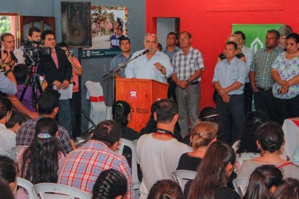 Colombi en Santa Rosa pidió el compromiso para reubicar a los aserraderos